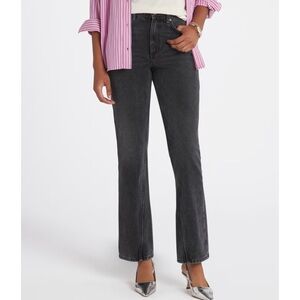 NEW Free People / We the Free Black Straight Leg Denim Jeans 26